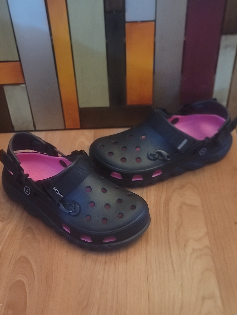 Crocs X Hot Pink Post Malone W9